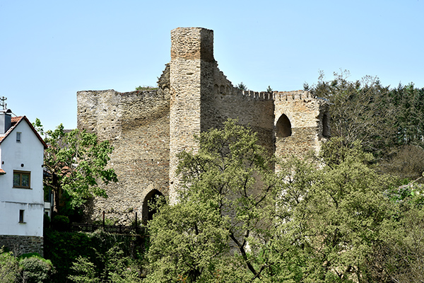 Burgruine Wallrabenstein in Hünstetten belegte in der Kategorie „Burg und Schloss“ den ersten Platz. Foto: Christine Krienke