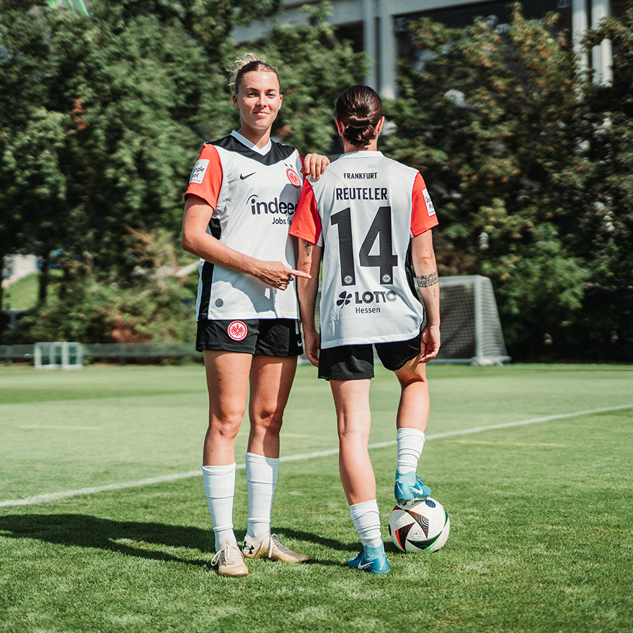 LOTTO Hessen und Eintracht Frauen stärken Partnerschaft 