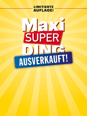 Ausverkauft!